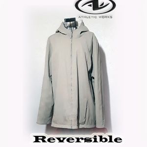 Athletic Works Womans Hooded Reversible Jacket 3XL